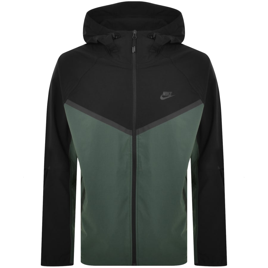 Nike windrunner jacket green shop